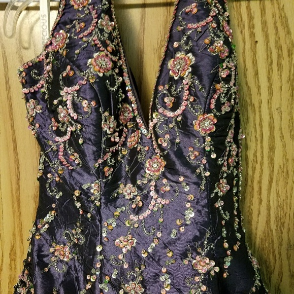 Purple prom dress - Picture 4 of 5